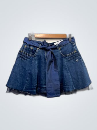 Mango Denim Mini Skirt
