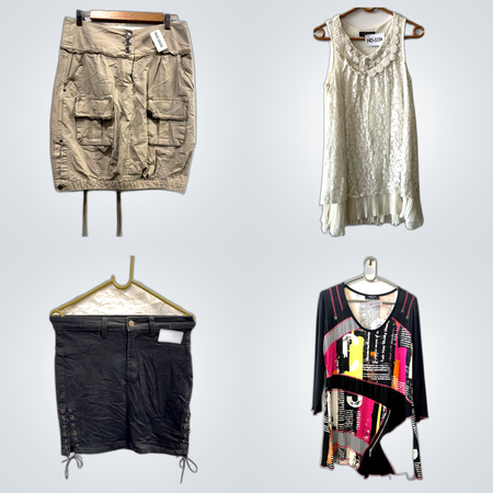 Eca Occo Top Picks Bundle: Sweaters, Dresses, Skirts & Vests