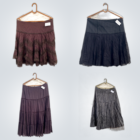 Lace and Ruffled Skirts