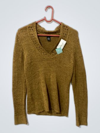 Brown Knit Sweater