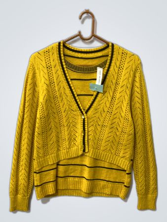 Yellow Knit Sweater