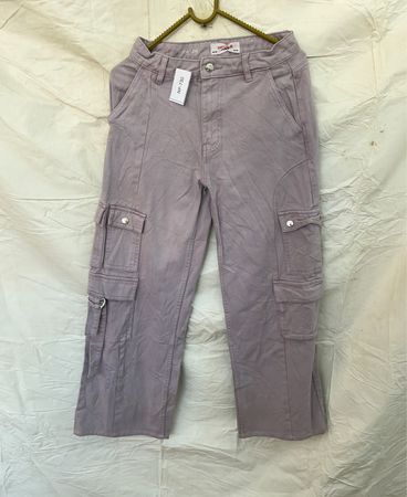 Wide Leg Cargo Pants