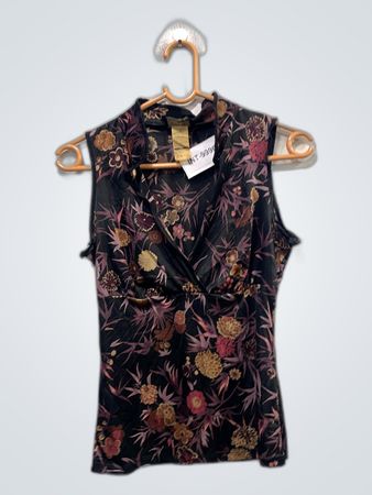 Blouse with Floral Pattern