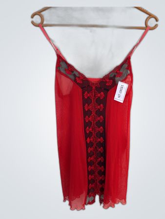 Red Lace Chemise