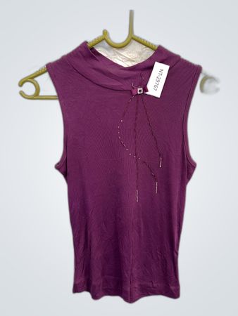 Purple Sleeveless Top