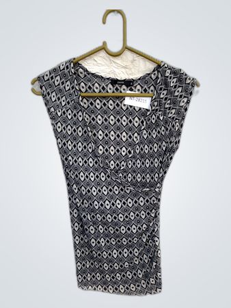 Zero Patterned Bodycon Dress