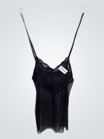 Black Lace Chemise