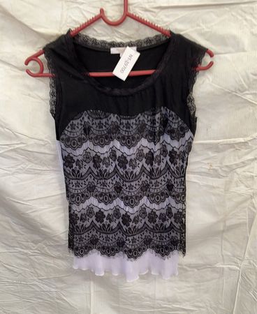 Black Lace Top