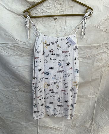 White Spaghetti Strap Top