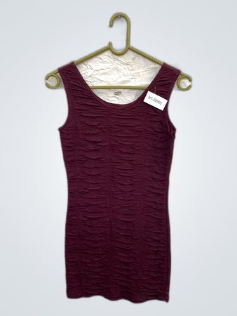 Maroon Tank Top Dress