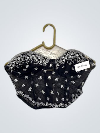 Black Lace Bustier