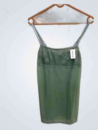 Green Slip Dress