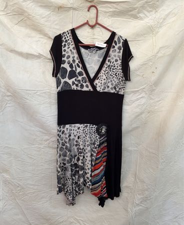Roberto Cavalli Leopard Print Mini Dress