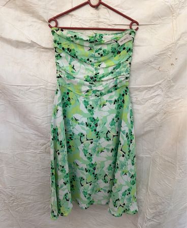 Green Floral Dress