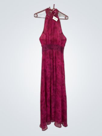 Pink Paisley Dress