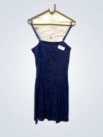 Blue Spaghetti Strap Dress