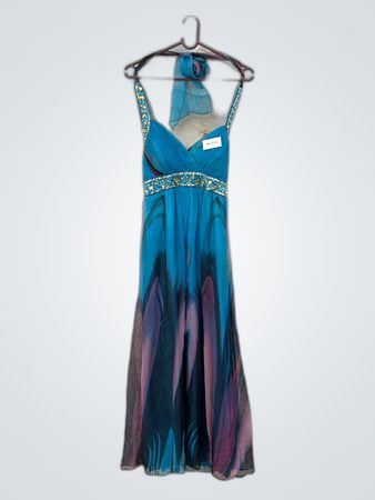 Blue Evening Dress