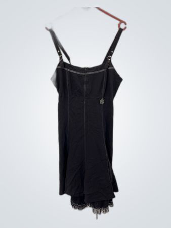 Black Strapless Dress