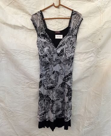 Butterfly Pattern Dress