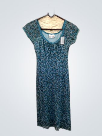 Miss Selfridge Floral Blue Dress