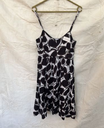 Elam Abstract Print Spaghetti Strap Mini Dress