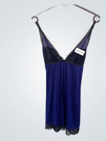 Blue Lingerie Chemise
