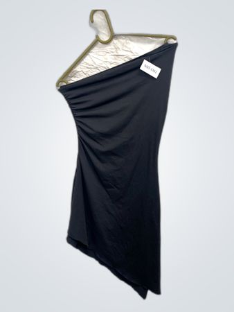 Black Asymmetrical Dress