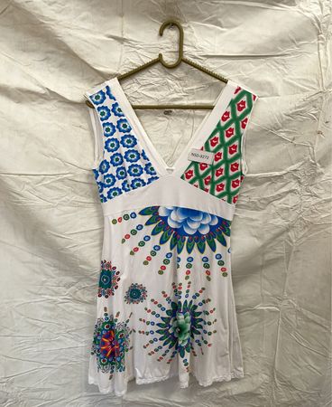 White Floral Dress