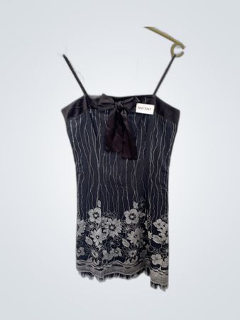 Autograf Women's Black Striped Dress