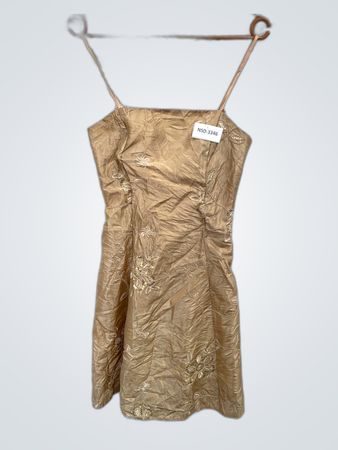 Gold Embroidered Dress