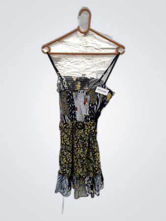 Moonlight Floral Pattern Dress