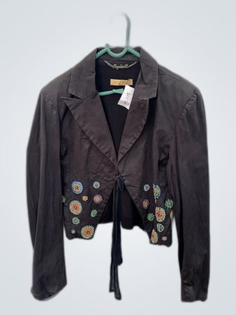 Black Embroidered Jacket