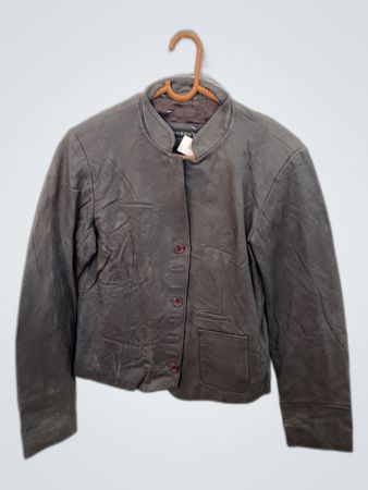 Lanaby's Gray Leather Jacket
