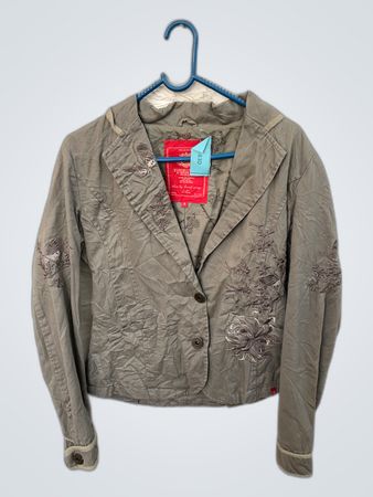 Headway Embroidered Cotton Blazer