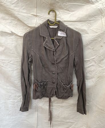 Gray Distressed Jacket