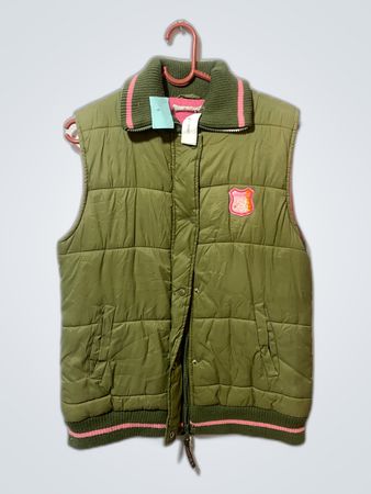 Green Puffer Vest