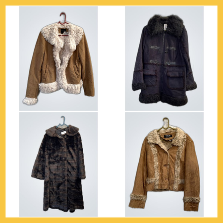Furry Fashion Bundle: Orsay, YUNJEI, Nuna Lie & More Coats & Vests