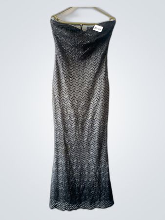 Black Sequin Dress