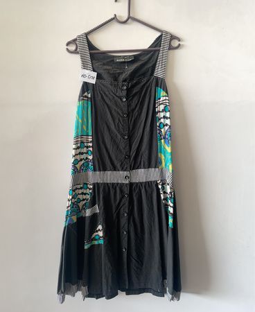 atlante Black and Blue Dress