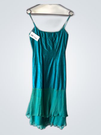 Teal Green Dress