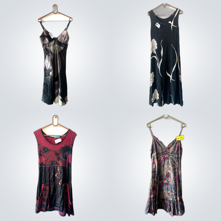 Y2K Floral Print Dresses