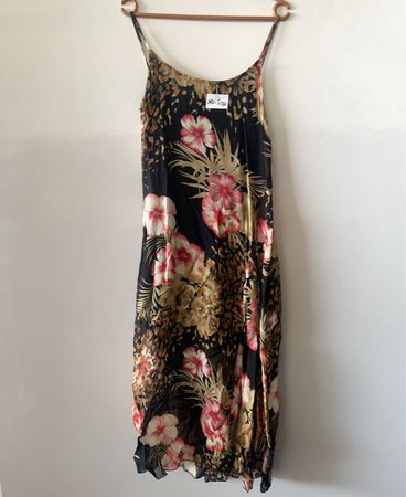 Floral Spaghetti Strap Dress