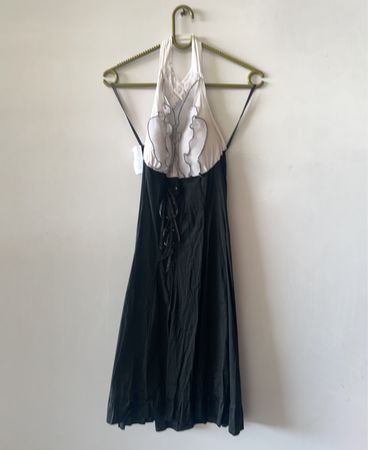 Black and White Dress