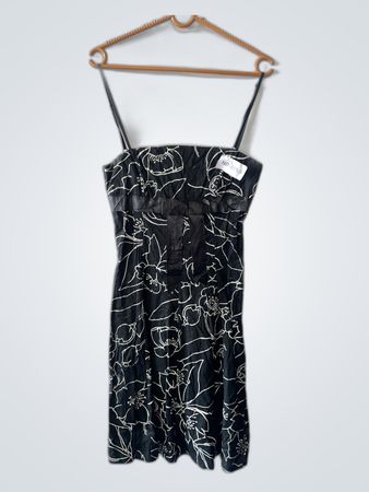 Black Floral Dress