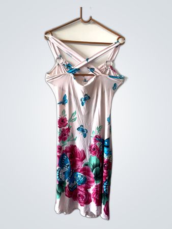 Pink Floral Dress