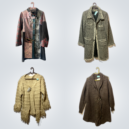 Lightweight Afghan Coats pack (040)