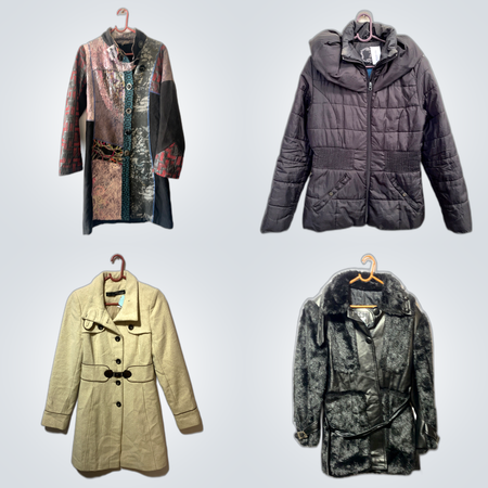 Printed Afghan Coats Mix (FV-261)