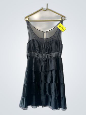 Black Tiered Dress