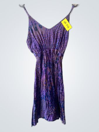 Purple Floral Dress