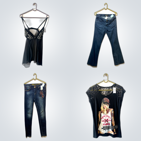 Casual Tops +Jeans Set(FV 459)